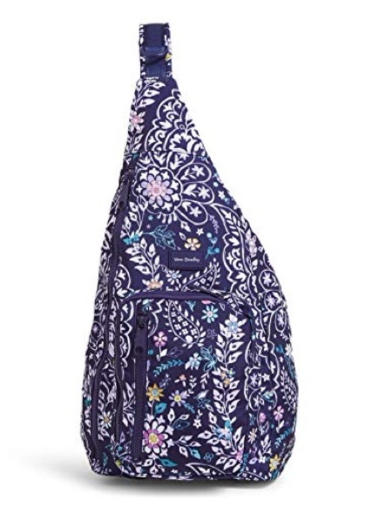 Vera Bradley Handbags - VERA BRADLEY RECYCLED LIGHTEN UP REACTIVE SLING BACKPACK, BELLE PAISLEY